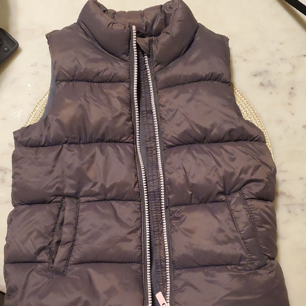 Old Navy Charcoal Fleece Jacket